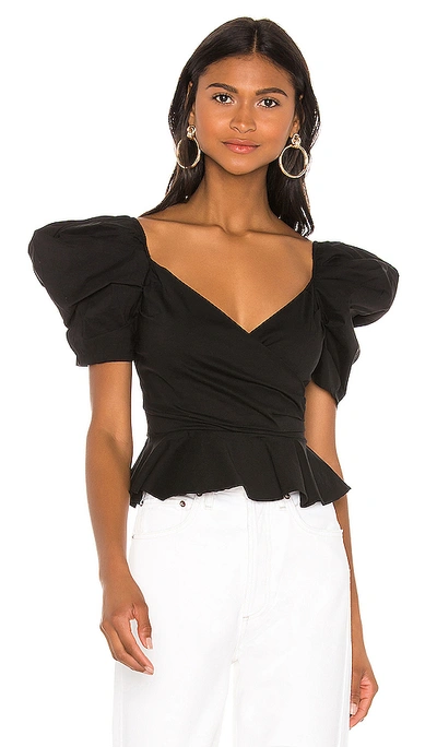 Shop Superdown Savannah Top In Black