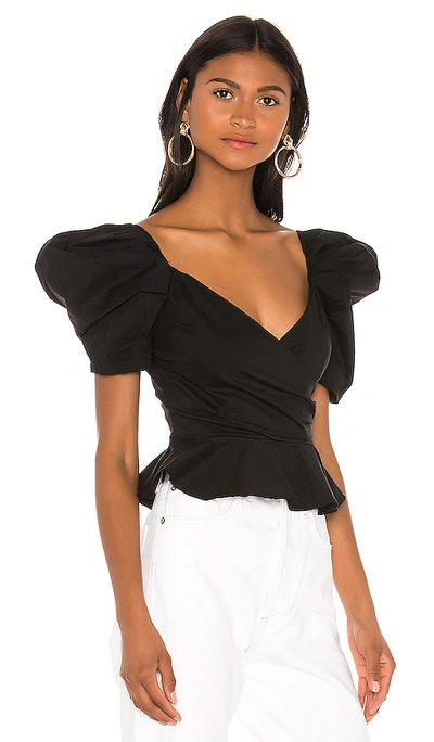 Shop Superdown Savannah Top In Black