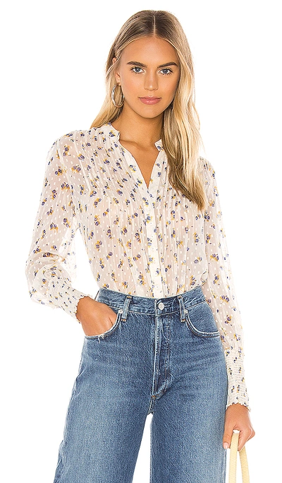 Shop Free People Flowers In Ivory