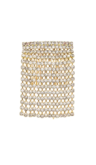 Shop Elizabeth Cole Bowers Hair Comb In Gold