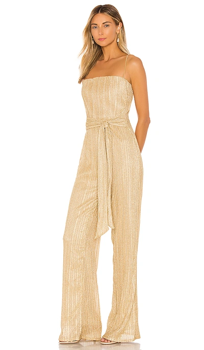 Shop Nookie Mystery Jumpsuit In Gold