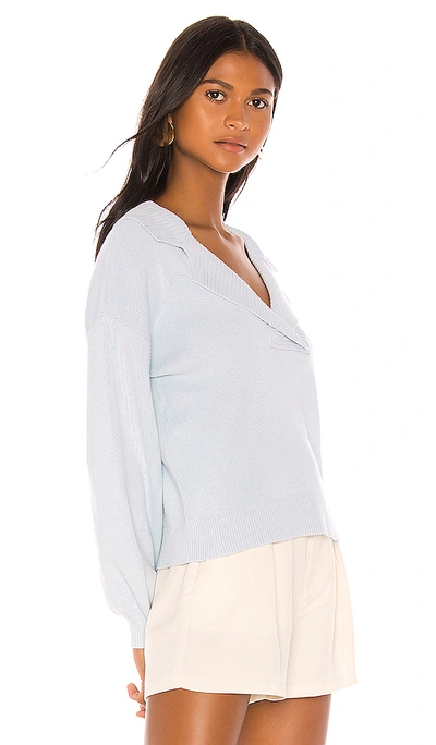Shop Song Of Style Dumas Sweater In Icy Blue
