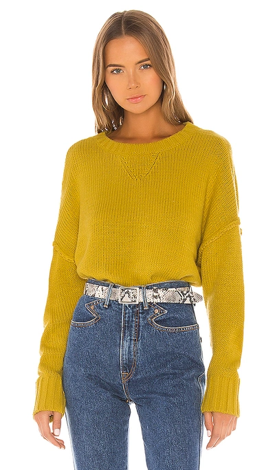 Shop Lovers & Friends Love Stoned Sweater In Yellow