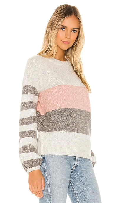 Shop Tularosa Penny Sweater In Blush Birch Stripe