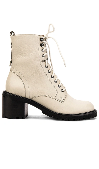 Shop Seychelles Irresistible Bootie In Off White Leather