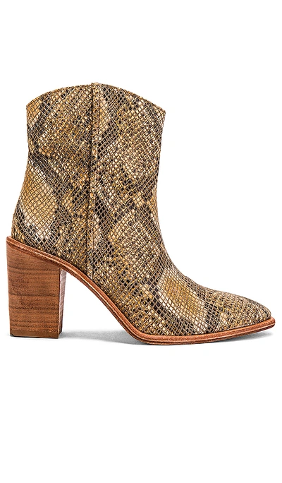 Shop Free People Barclay Ankle Boot In Brown Combo