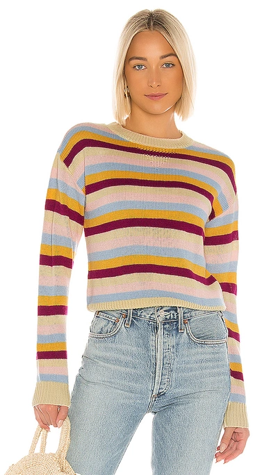 Shop Tularosa Kokomo Sweater In Sunburst Stripe