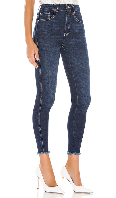 Shop Free People High Rise Jegging. - In Navy