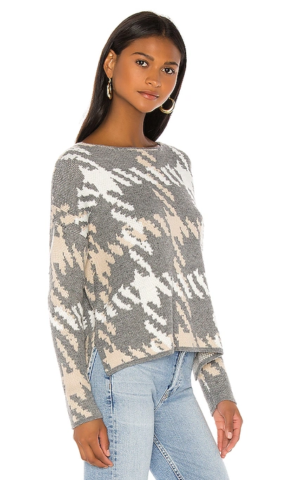 Shop Central Park West Arlo Pullover In Charcoal