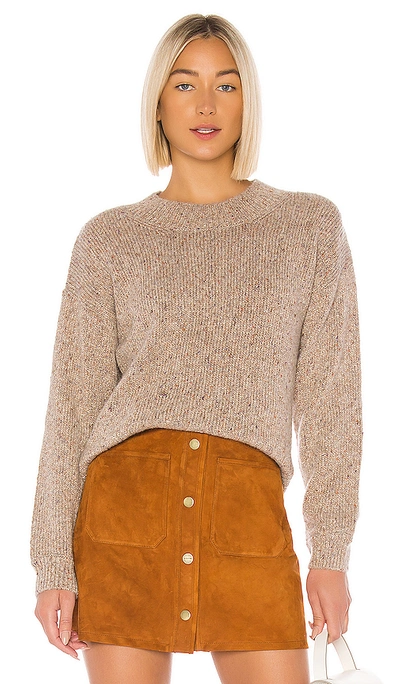 Shop Apc Kate Pullover In Beige Clair Chine