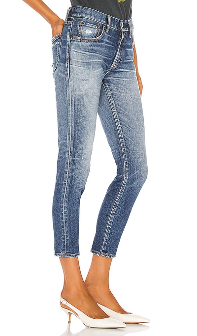 Shop Moussy Vintage Sundance Skinny In Dark Blue