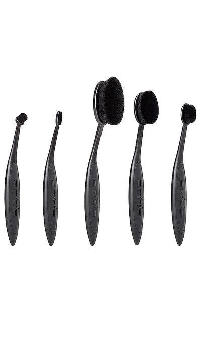 Shop Artis Black Elite 5 Brush Set In N,a