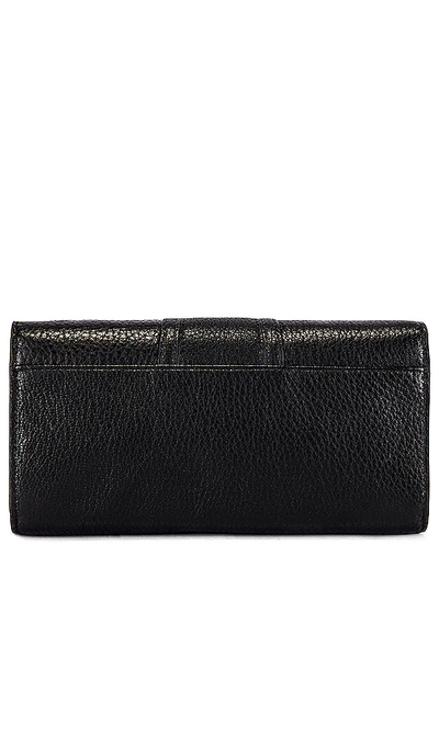 Shop See By Chloé Hana Small Leather Wallet On A Chain Bag In Black