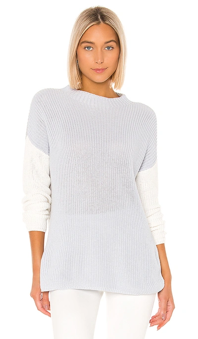 Shop Lovers & Friends Dalton Sweater In Grey & White