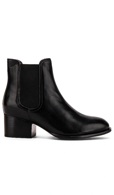 Shop Seychelles In A Trance Bootie In Black Leather