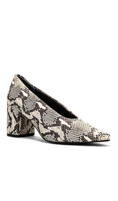 Shop Seychelles Rehearse Ii Pump In Black & White Python