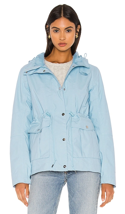 Shop The North Face Zoomie Jacket In Angel Falls Blue