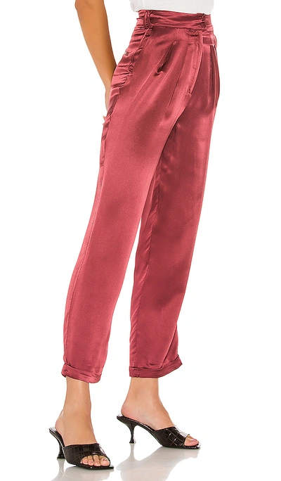 Shop House Of Harlow 1960 X Revolve Cisco Pant In Currant
