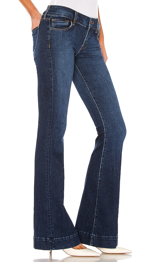 j brand lovestory flare jeans