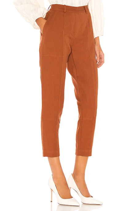 Shop Apiece Apart Palma Chill Pant In Copper