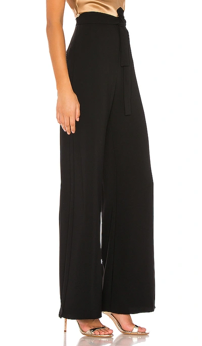 Shop Amanda Uprichard Ariya Pant In Black