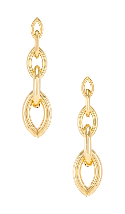Shop Ettika Chain Link Earring In Gold
