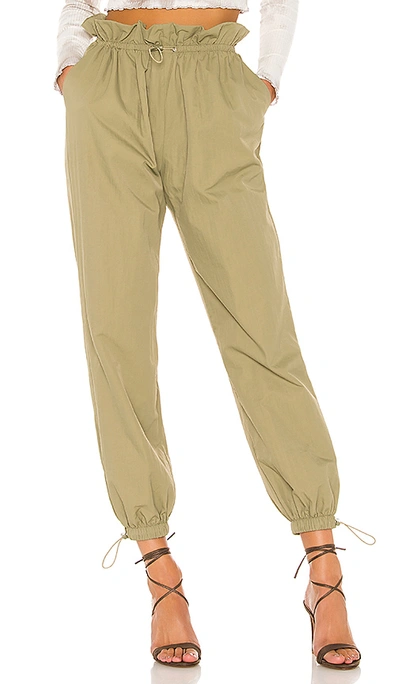 Shop Lovers & Friends Arden Jogger In Military Green