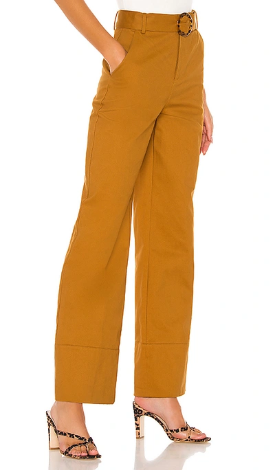 Shop Lovers & Friends Curtis Pant In Camel Brown