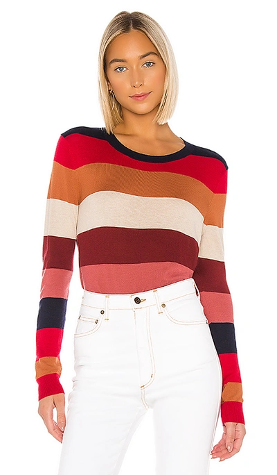 Shop Splendid Duke Stripe Pullover In Duke Multi Stripe