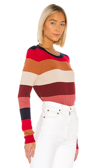 Shop Splendid Duke Stripe Pullover In Duke Multi Stripe