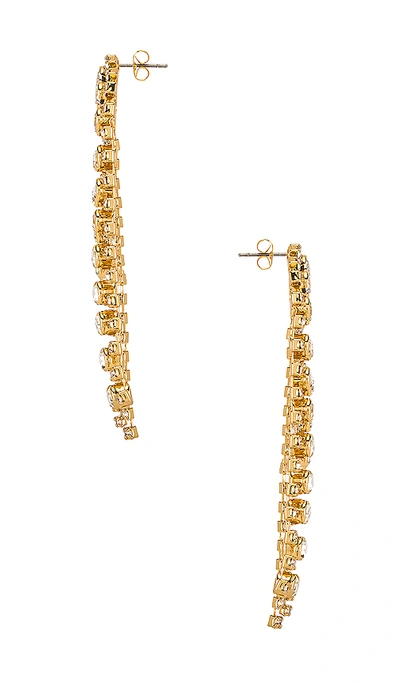 Shop Ettika Arch Chain Earrings In Gold