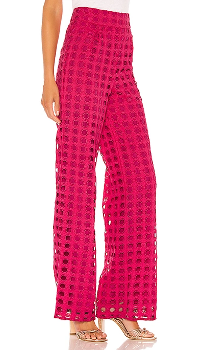 Shop Lovers & Friends Haley Pant In Magenta