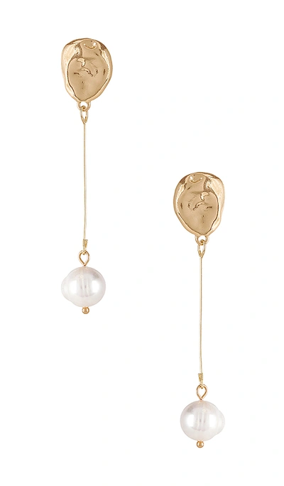Shop Petit Moments Kylie Earrings In Gold