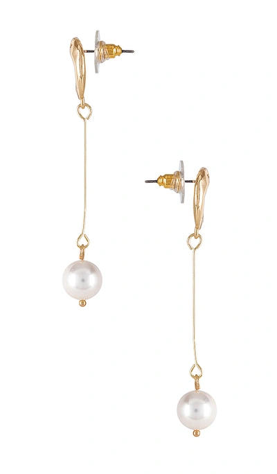 Shop Petit Moments Kylie Earrings In Gold