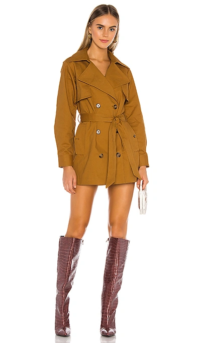 Shop Lovers & Friends Lucas Jacket In Camel Brown