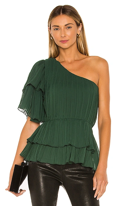Shop Lovers & Friends Silas Top In Emerald Green
