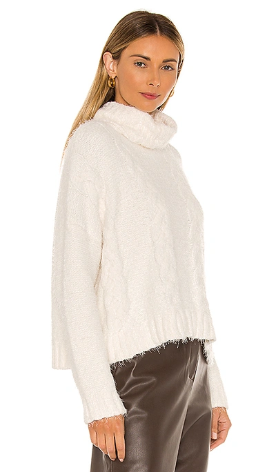 Shop Bb Dakota Eyelash Kisses Sweater In Ivory