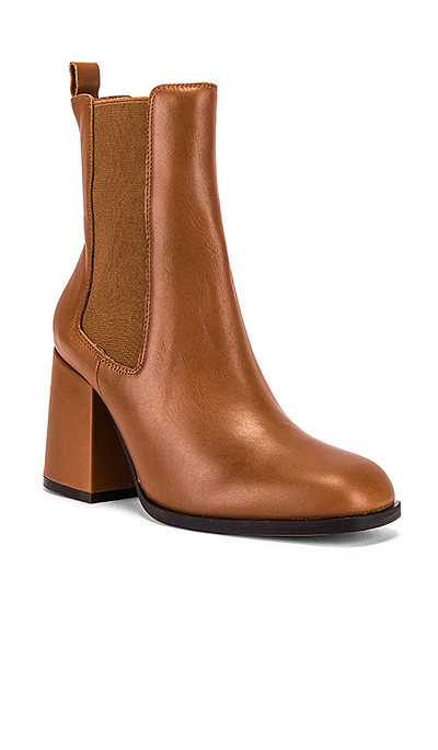 Shop Alias Mae Pepa Bootie In Tan Burnished