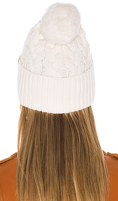Shop Rag & Bone Aran Hat In Ivory