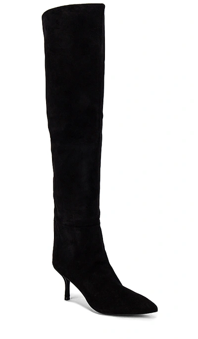 Shop Stuart Weitzman Millie Boot In Black