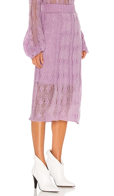 KENDALL + KYLIE 半身裙 – 淡紫色