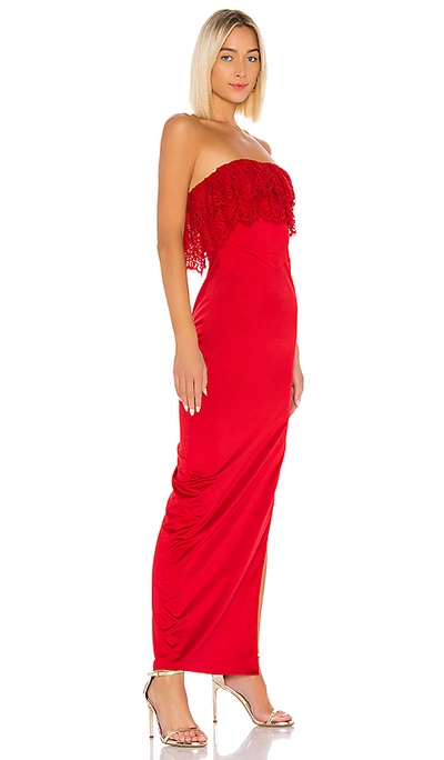 Shop Lovers & Friends Sylvia Gown In Flame Scarlet