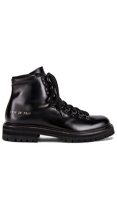 Shop Common Projects Hiking Boot In Black