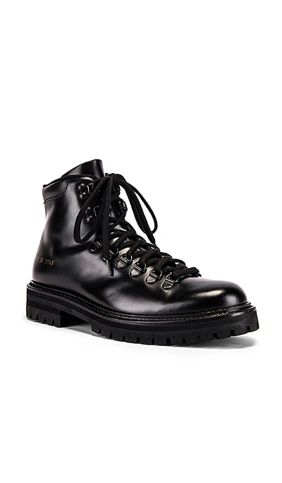Shop Common Projects Hiking Boot In Black