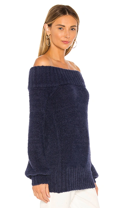 Shop Lovers & Friends Elsa Sweater In Navy