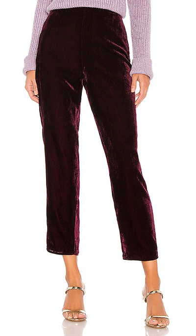 Shop House Of Harlow 1960 X Revolve Kate Pant In Wine
