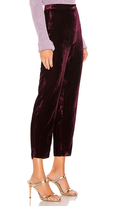 Shop House Of Harlow 1960 X Revolve Kate Pant In Wine