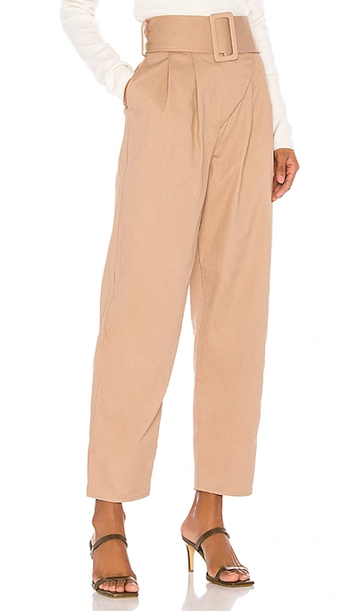 Shop Song Of Style Salem Pant In Nude Taupe
