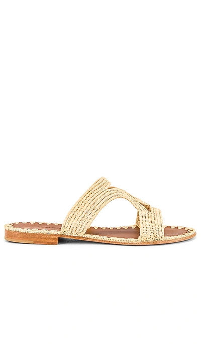 Shop Carrie Forbes Moha Slide In Naturel