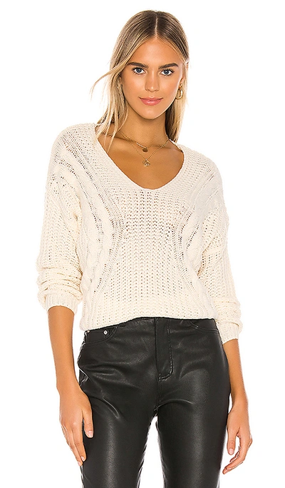 Shop Heartloom Evon Sweater In Ivory